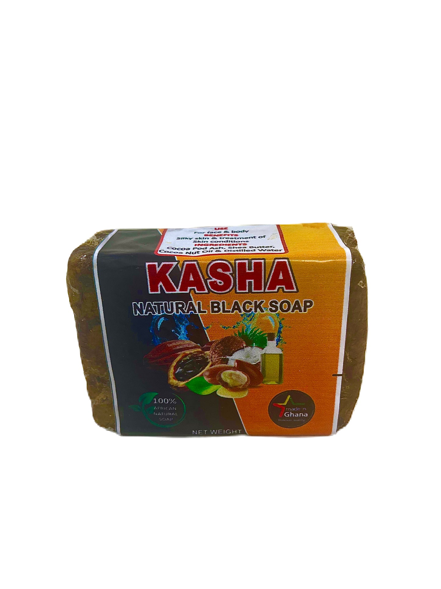 Kasha Natural Black Soap