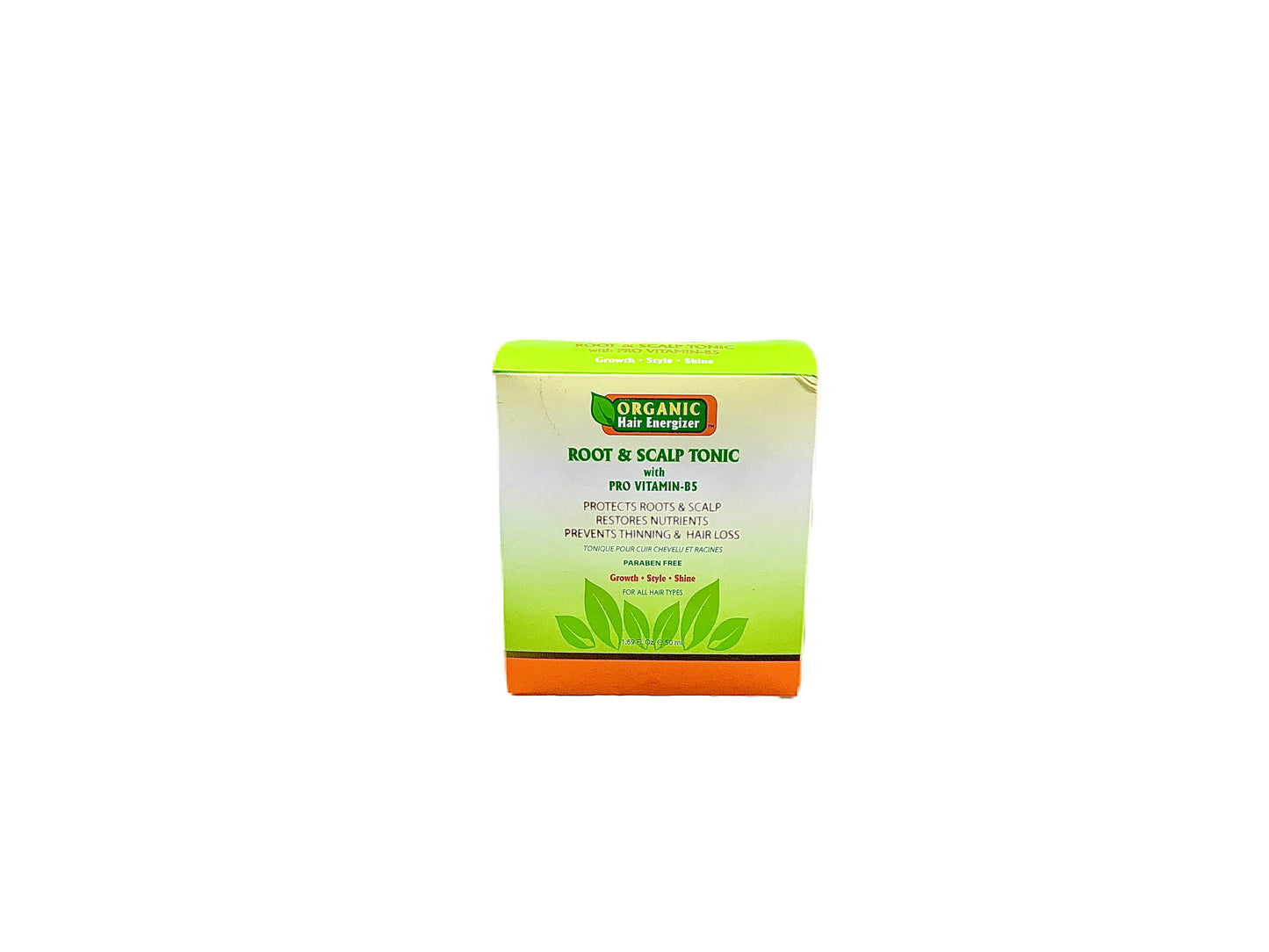 Organic Hair Energizer Root & Scalp Tonic with Pro Vitamin-B5