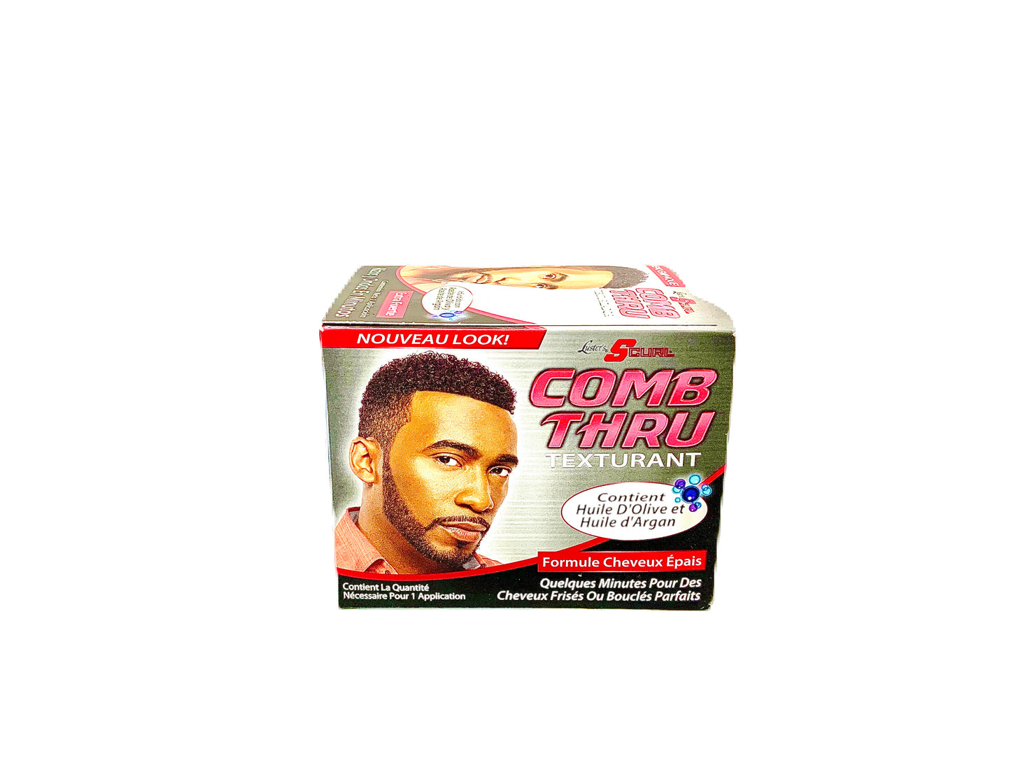 Luster's Scurl Comb Thru Texturant Infused with Olive Oil & Argan Oil