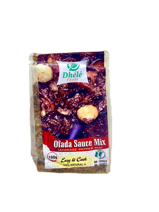 Dhele Foods Ofada Sauce Mix Ayamase Pepper Mix