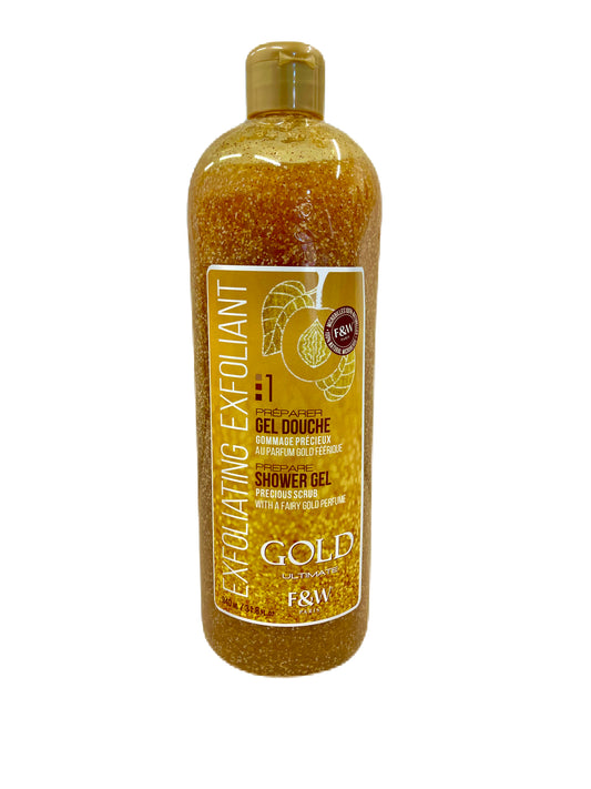 Fair and White Gold Ultimate Exfoliating Precious Scrub Shower Gel