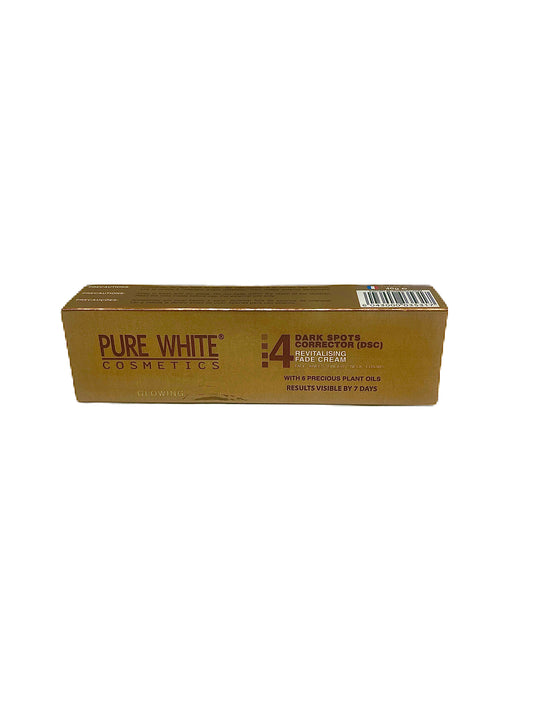Pure White Cosmetics:4 Dark Spots Corrector Revitalizing Fade Cream