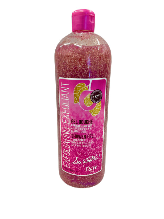 Fair and White So White Tonic Scrub Exfoliating Shower Gel