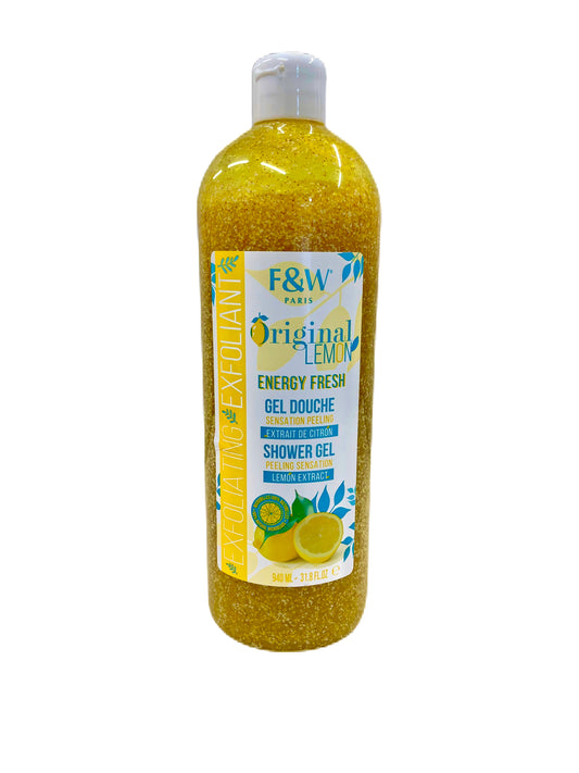 Fair and White Original Lemon Energy Fresh Exfoliating Shower Gel