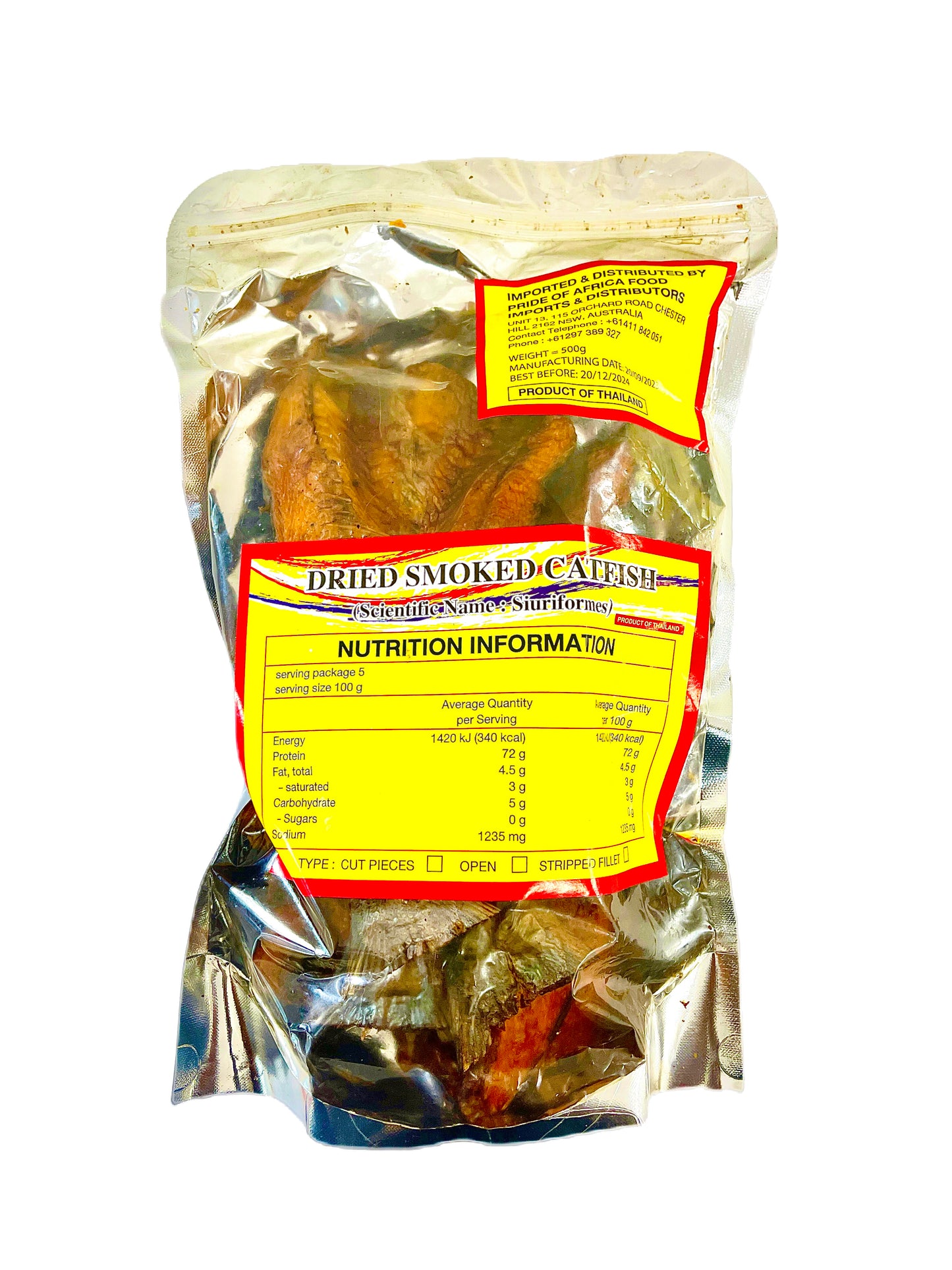 Dried Smoked Catfish