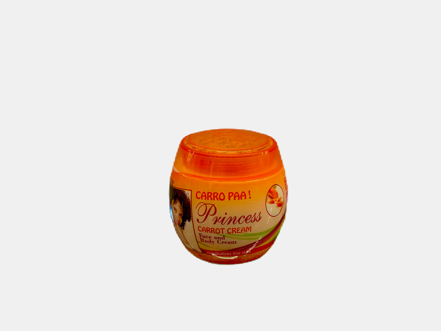 Carro Paa Princess Carrot Cream Face and Body Cream