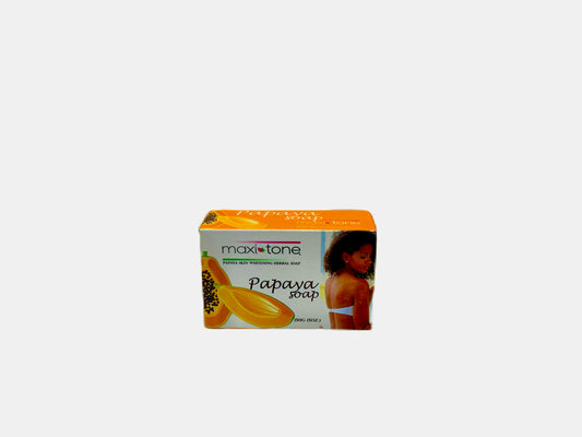 Maxi Tone Papaya Skin Whitening Herbal Soap Papaya Soap