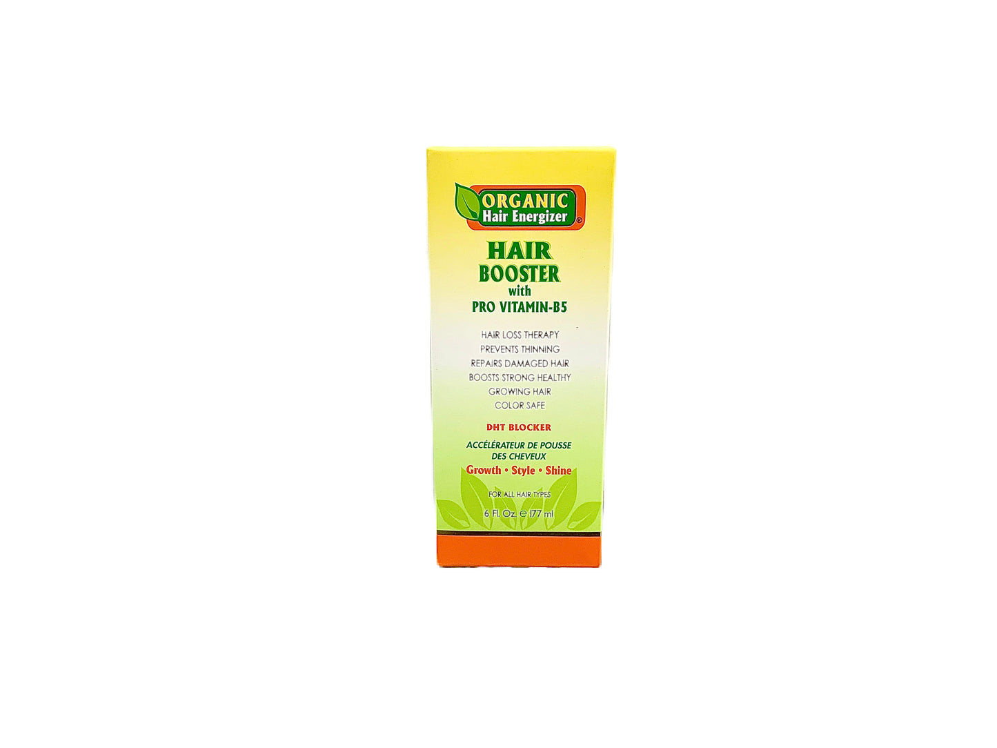 Organic Hair Energizer Hair Booster with Pro Vitamin-B5