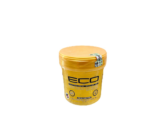 Eco Style Professional Styling Gel with Olive Oil & Shea Butter and Black Castor, Flaxseed Oil