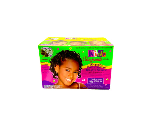 Africa's Best Kids Originals Natural Conditioning Relaxer System Regular with ScalpGuard