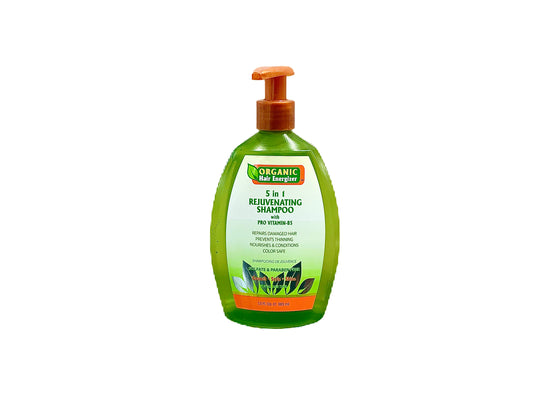 Organic Hair Energizer 5 in 1 Rejuvenating Shampoo with Pro Vitamin-B5