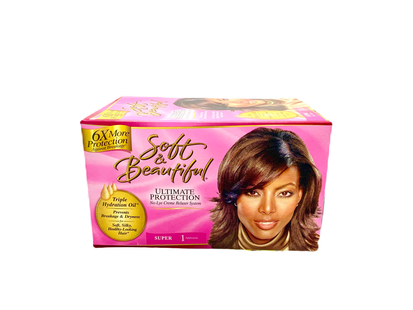 Soft & Beautiful Ultimate Protection No-Lye Creme Relaxer System Super