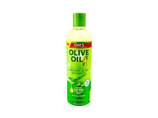 ORS Olive Oil Moisture Restore Creamy Aloe Shampoo infused with Aloe Vera