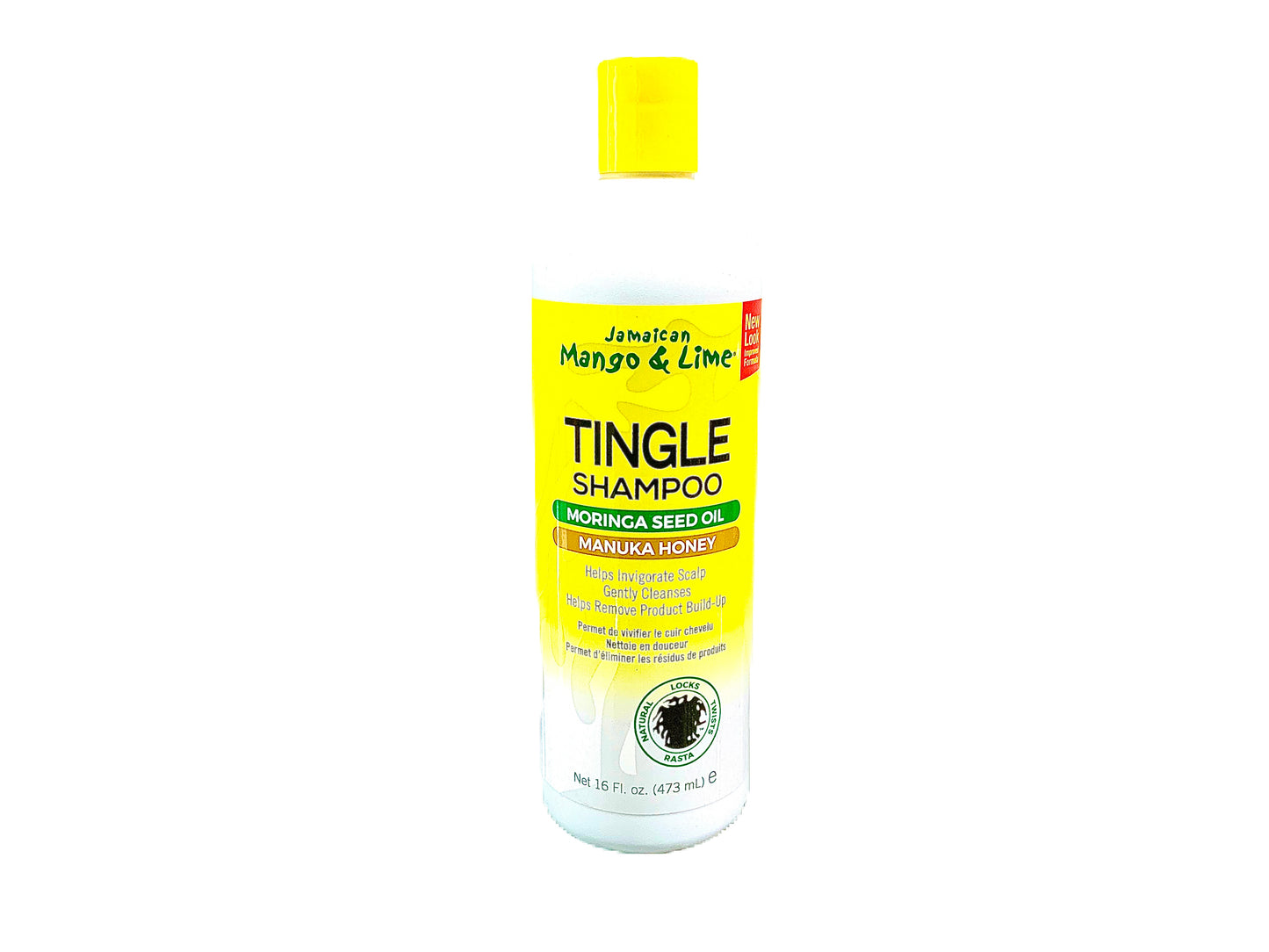 Jamaican Mango & Lime Tingle Shampoo Moringa Seed Oil Manuka Honey