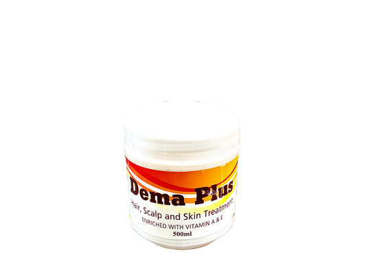 Dema Plus Hair, Scalp and Skin Treatment Enriched with Vitamin A & E