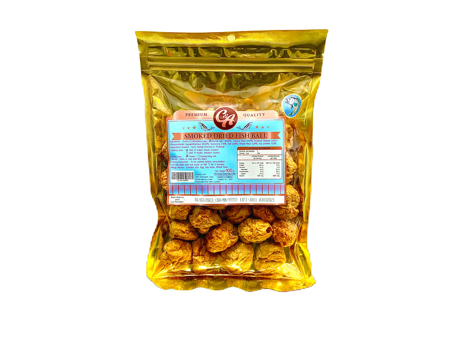 C&A Smoked Dried Fish Ball