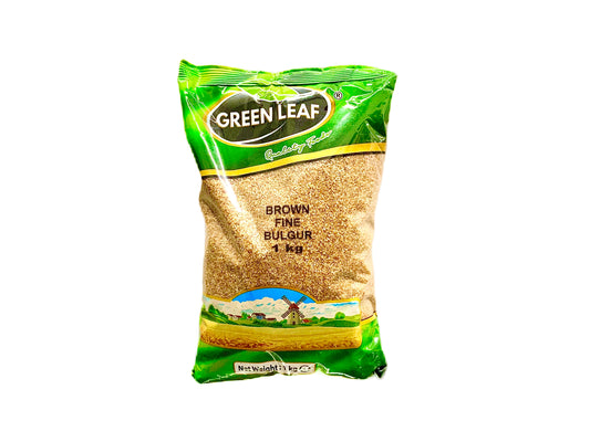 Green Leaf Brown Bulgur