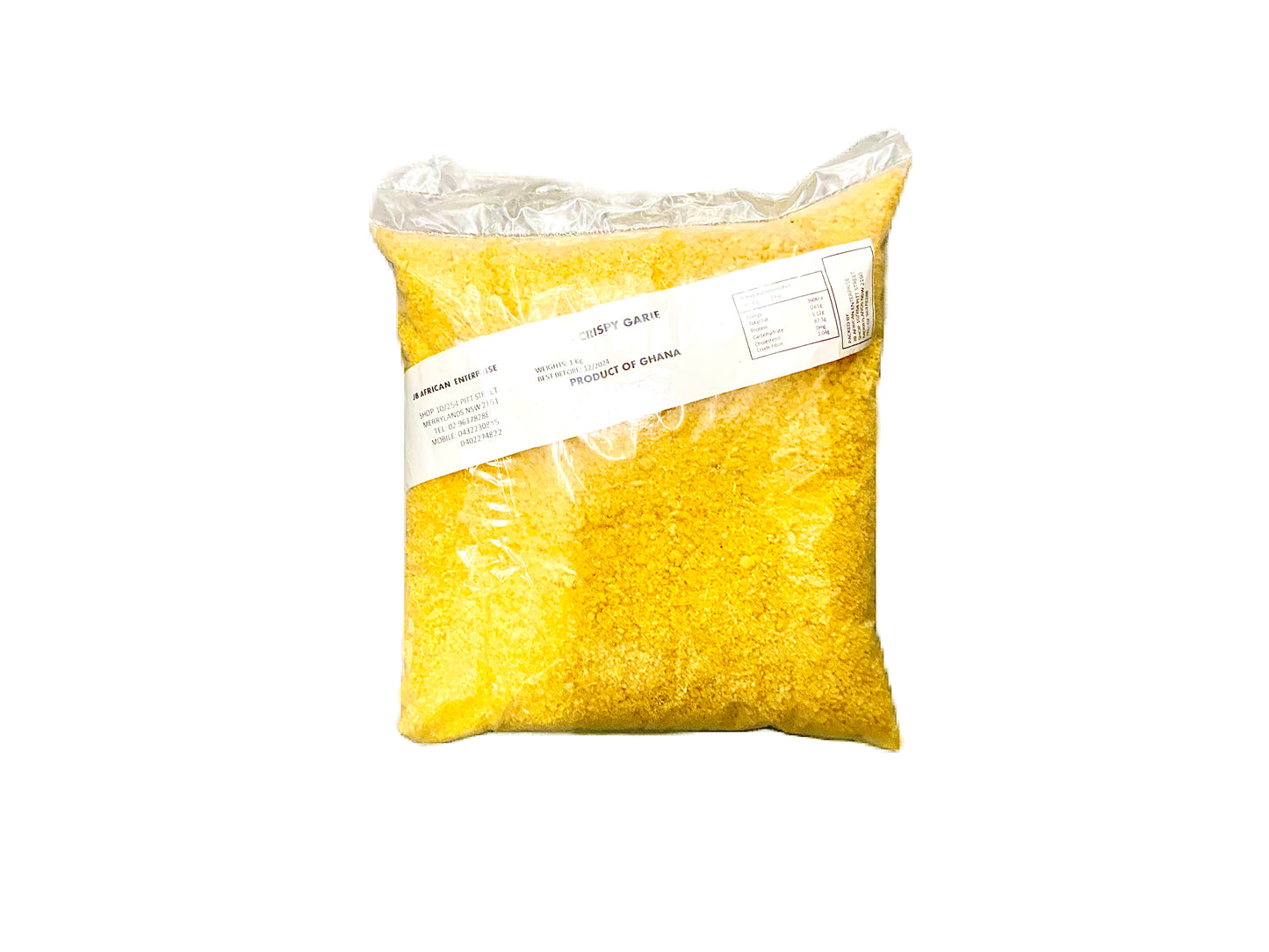 Crispy Garie from Ghana (Yellow)