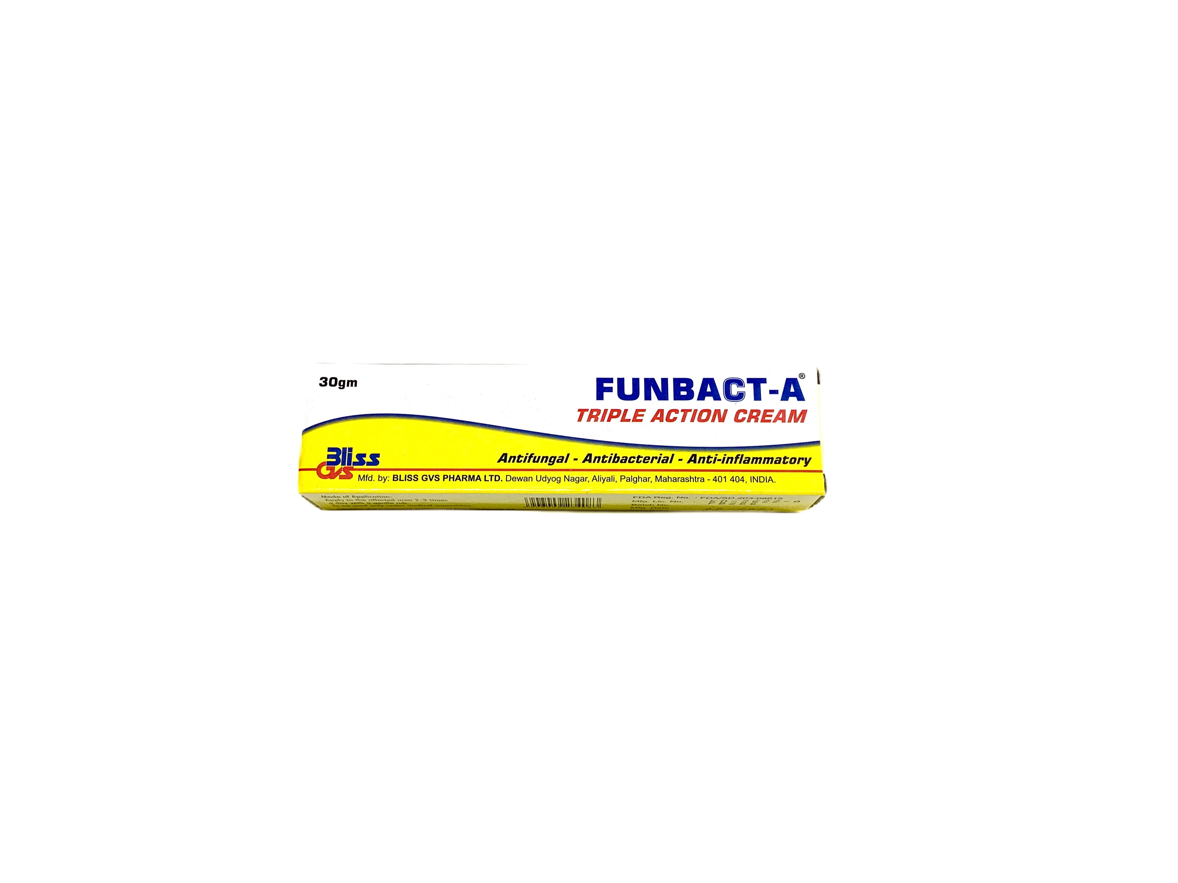 Fun Bacta Funbact-A Triple Action Cream – JB African Enterprise