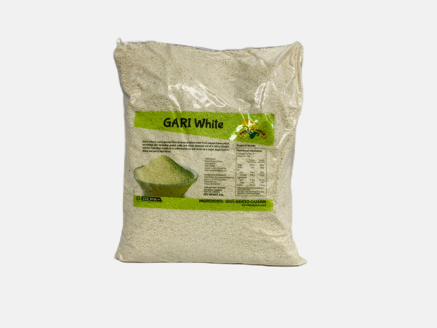 Pride Of Africa Gari White