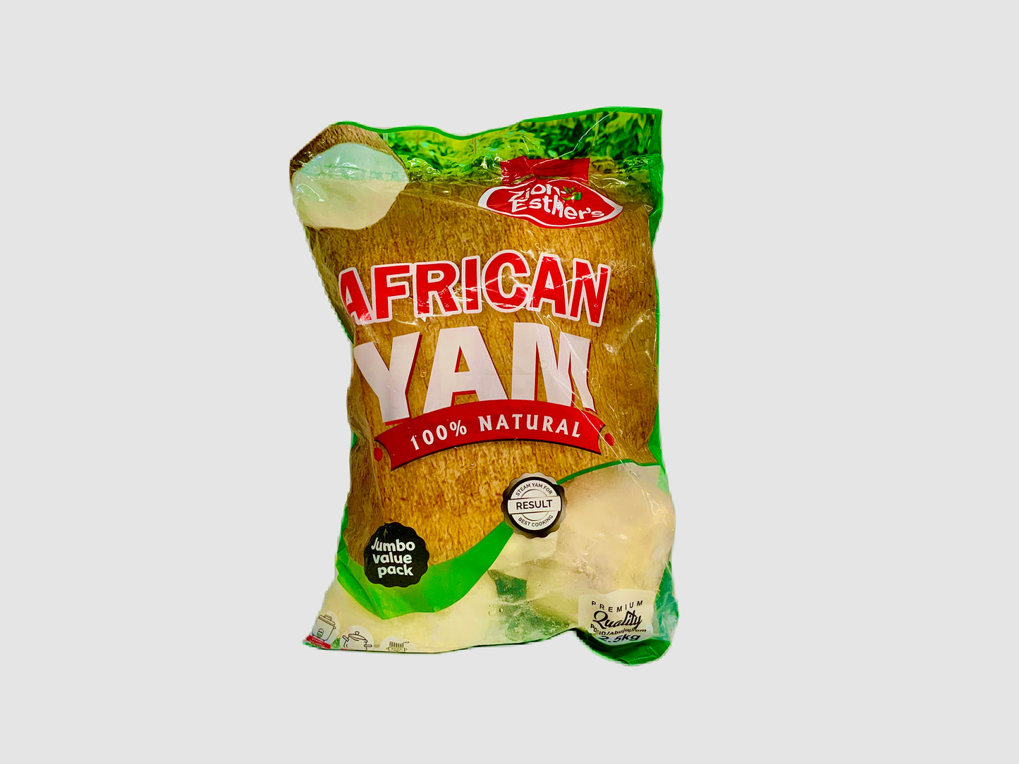 Zion's Esther's African Yam Jumbo Value Pack