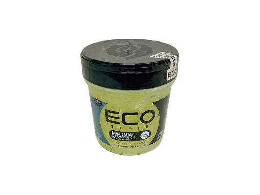 Eco Style Professional Styling Gel with Black Castor & Flaxseed Oil