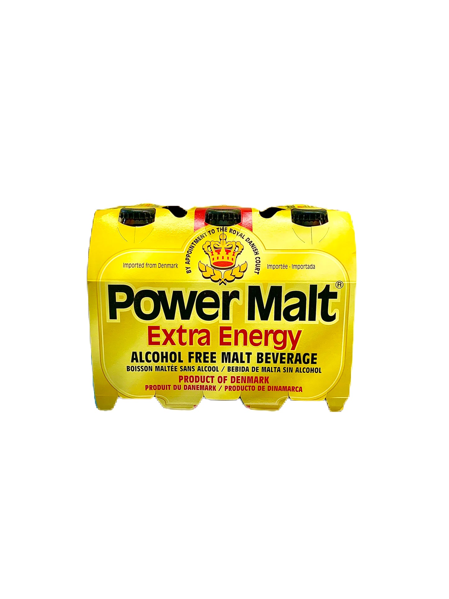 Power Malt Extra Energy Glass Drink 6pk