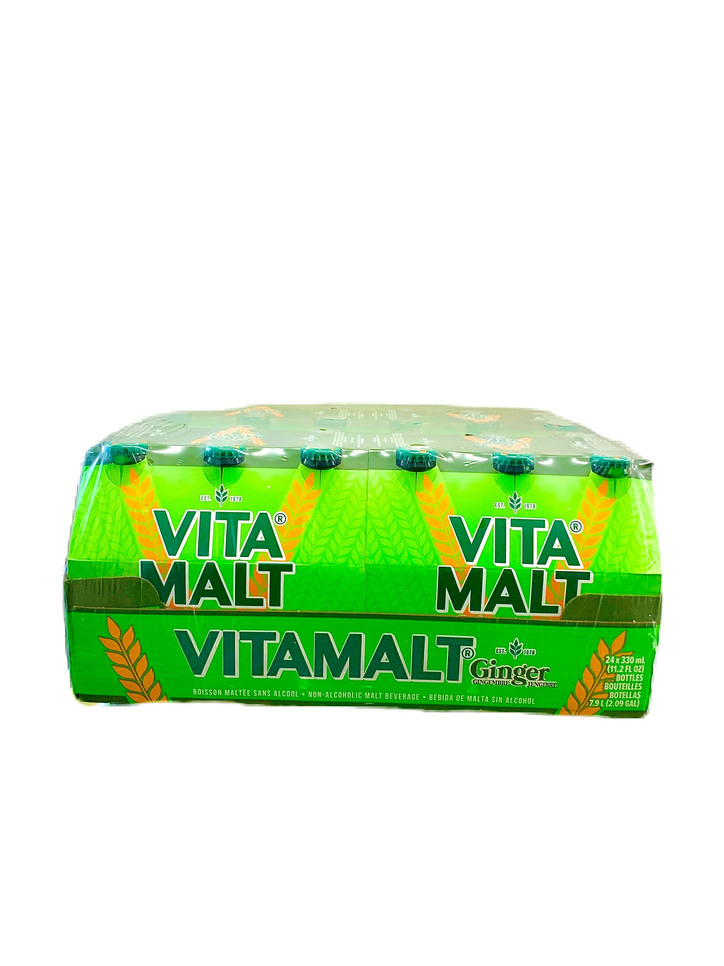 Vita Malt Ginger Glass Drink Case 24 pk