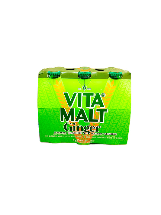 Vita Malt Ginger Glass Drink 6pk