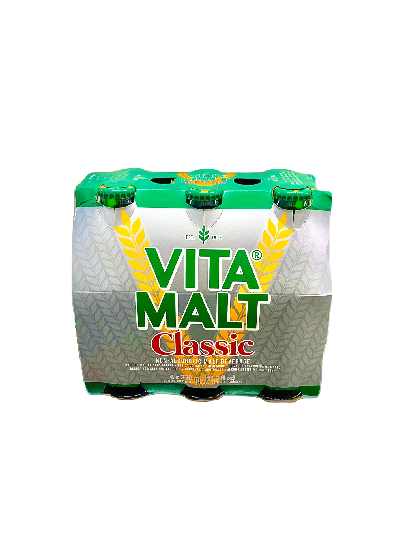 Vita Malt Classic Glass Drink 6pk