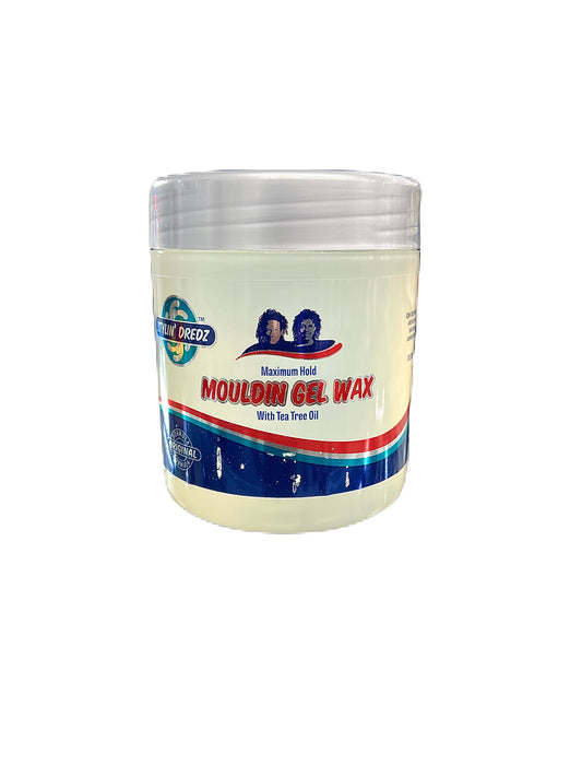 Stylin Dredz Mouldin Gel Wax with Tea Tree Oil Maximum Hold