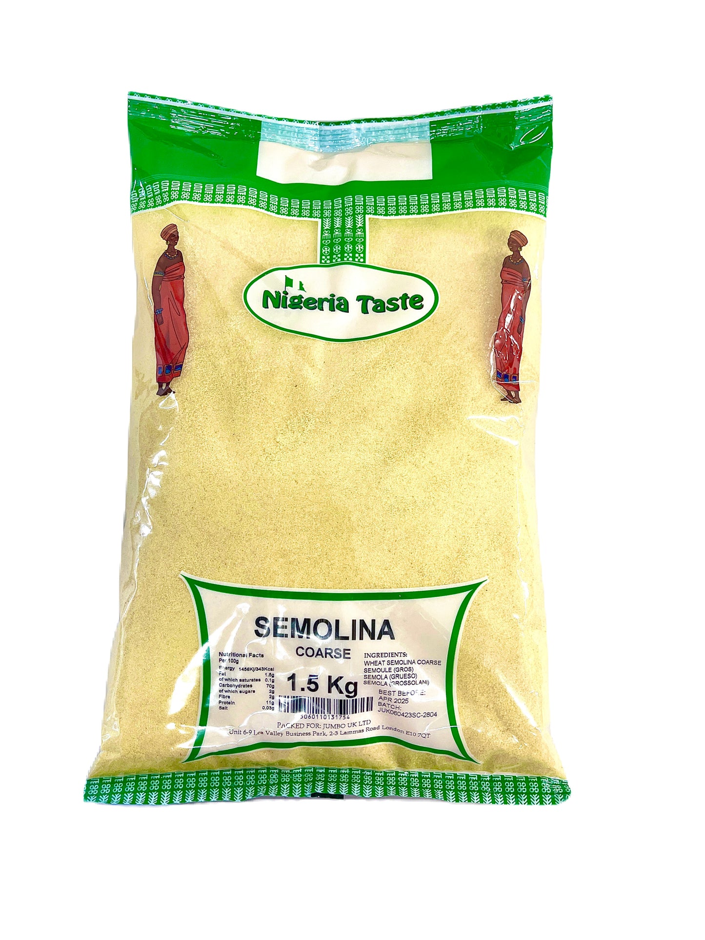 Nigeria Taste Semolina Coarse