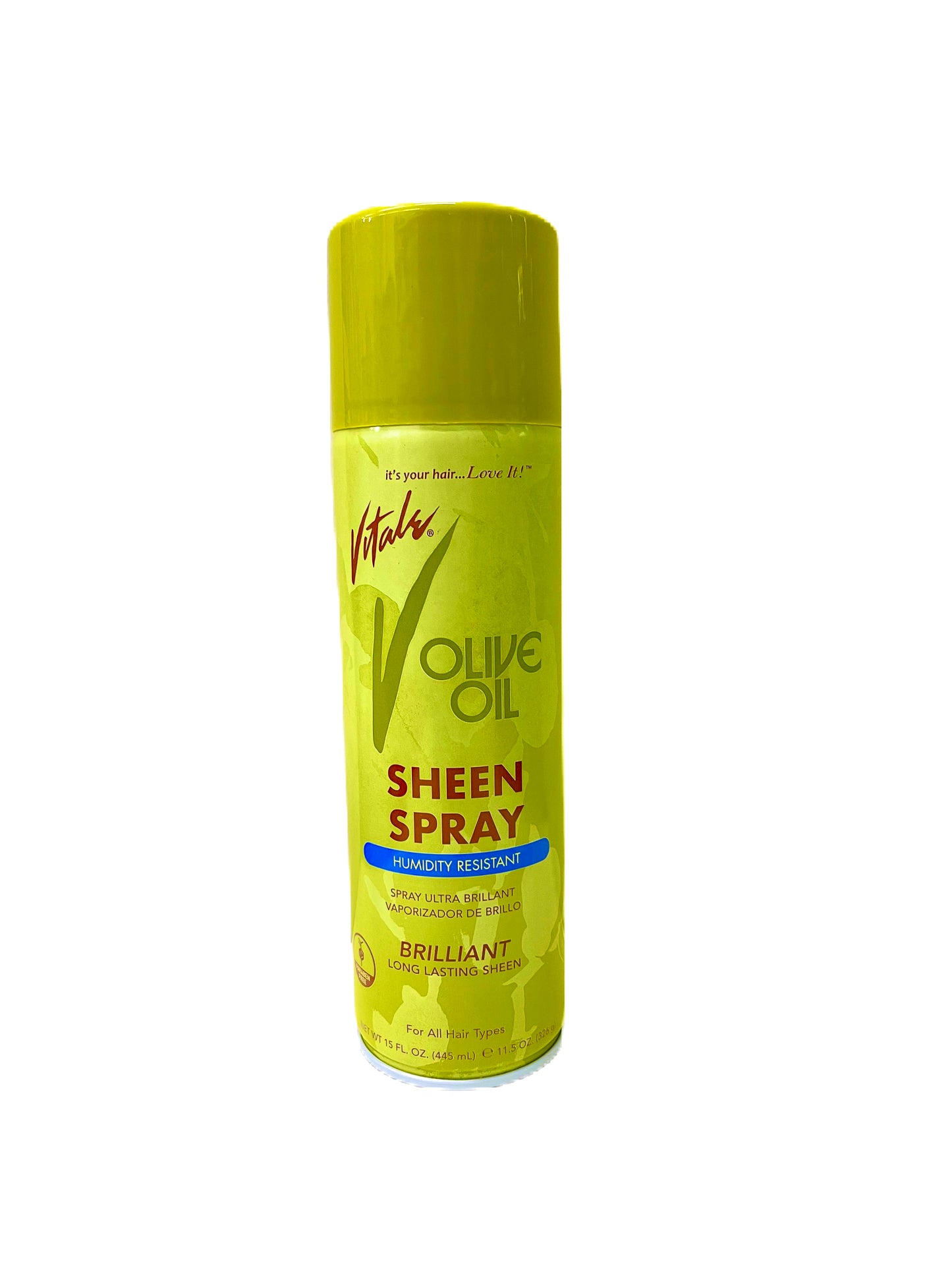 Vitale Olive Oil Sheen Spray Humidity Resistant