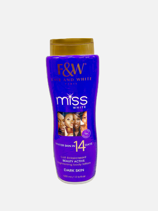 Fair & White Miss White Lightening Body Lotion