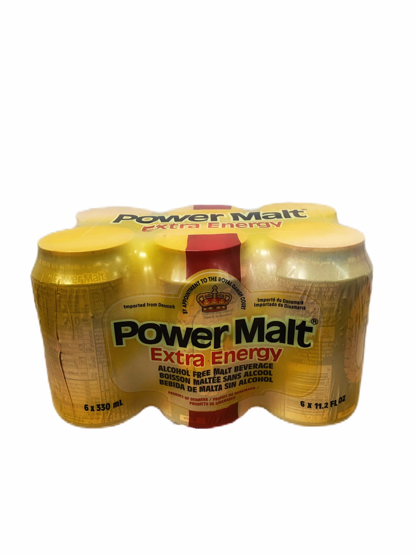 Power Malt Extra Energy Can Drink 6pk