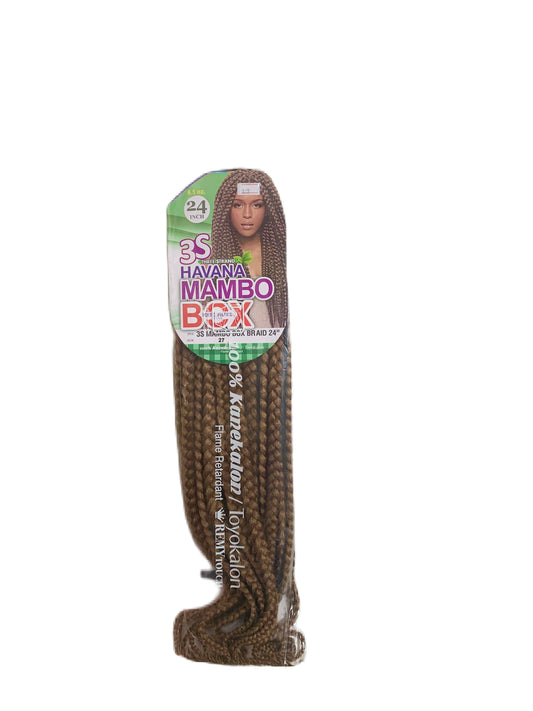 Havana mambo box braid 24"